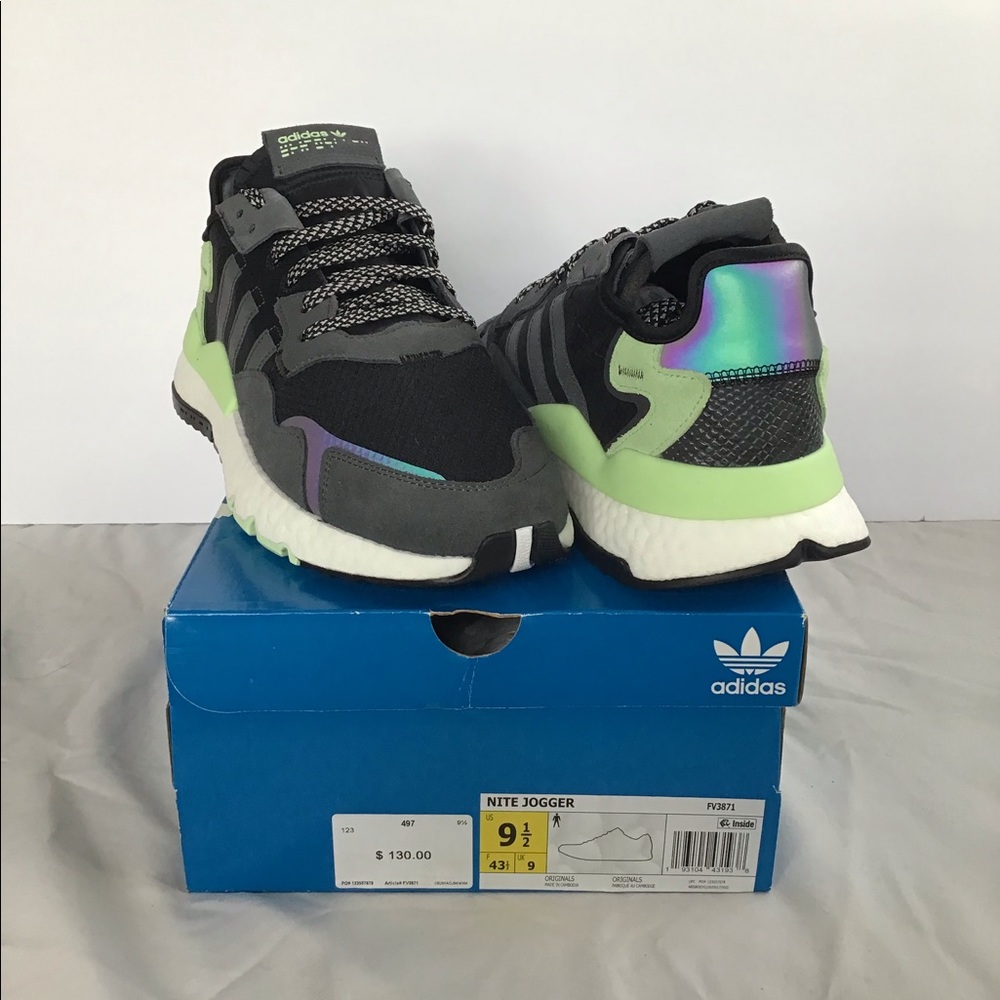 Adidas Men’s Nite Jogger Shoes Size 9.5